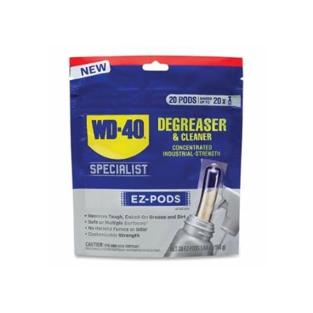 Wd-40 Specialist Specialist Degreaser and Cleaner EZ-Pod, 20 Count, Unscented, 6PK 780-300899