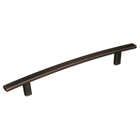 Amerock Cyprus 6-5/16 inch (160mm) Center-to-Center Oil-Rubbed Bronze Cabinet Pull, 10PK 10VMP26204ORB