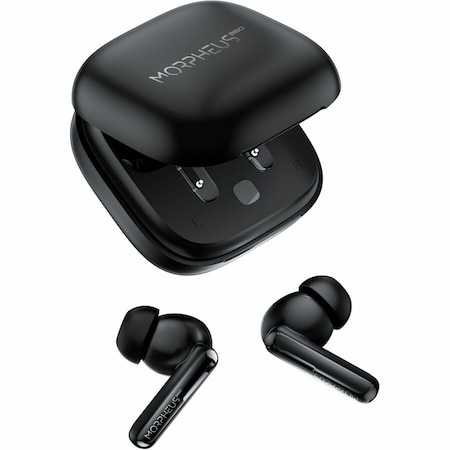 Morpheus 360 Nemesis Wireless Noise Cancelling Earbuds Bluetooth Headphones with 4 Microphones 30-Hour TW2750B