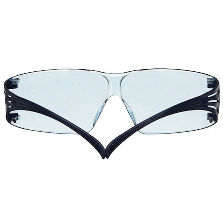 3M SecureFit 200, Safety Glasses, Scotchgard Anti-Fog & Anti-Scratch, Light Blue Lens, Blue Frame SF204SGAF-BLU