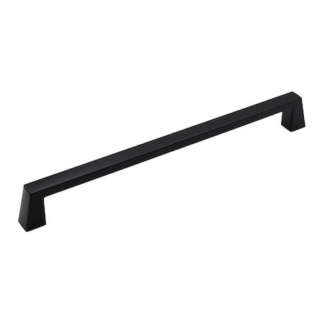 Pride Industrial 12in Center to Center Colorado Appliance Pull Matte Black Finish PA54012BK