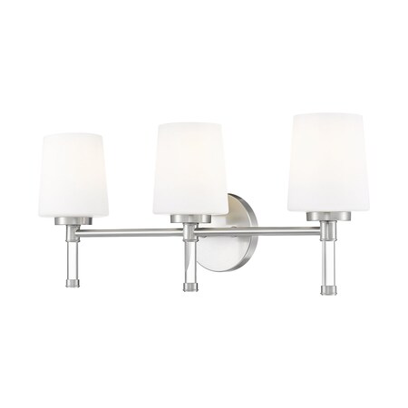 Z-Lite Henri Brushed Nickel 3 Light Vanity 7700-3V-BN