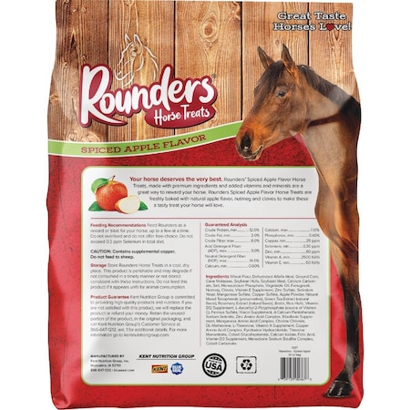 Kent Rounders 30 Oz. Spiced Apple Horse Treats 8081