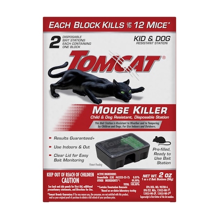 Tomcat Bait Station Blocks For Mice 0370710
