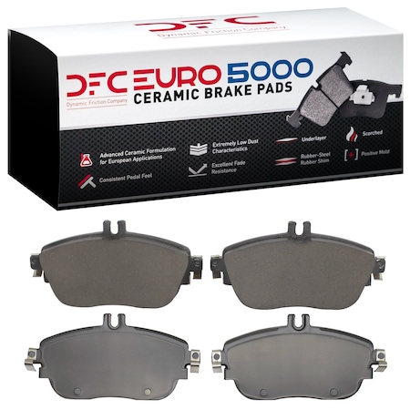 Dfc 5000 Euro Ceramic Disc Brake Pad Set,  1600-1694-00