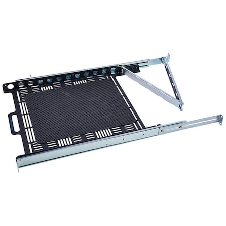 Wormhole Innovation First Rack Solutions 4 Post 24 in. Sliding Shelf Light Duty 45Lb Capacity WO781498