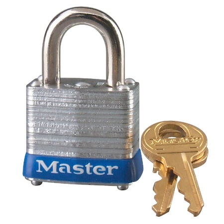 Master Lock P772 1-1/8'' W. Steel Pin Tumbler Keyed Alike Padlock 7KA P772