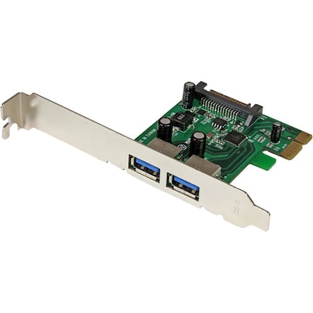 Startech.Com 2 Port PCIe USB 3.0 Card Adapter w/ UASP PEXUSB3S24
