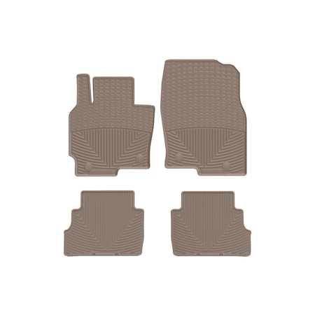 Weathertech Tan, Front and Rear All Weather Floor Mats W353TN-W413TN