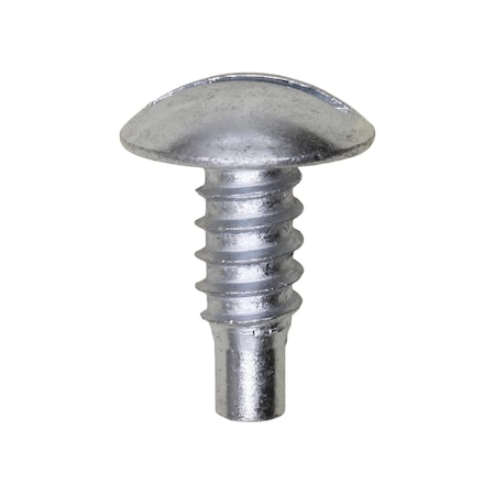 Auveco Slotted Truss Head with Dog Point License Plate Screw #14 x 5/8in, 50PK 15758