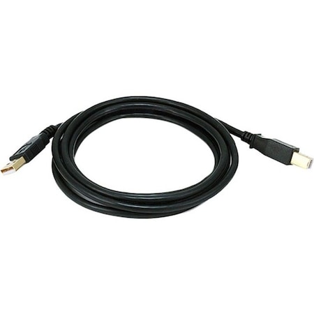 Monoprice 6ft USB 2.0 A Male to B Male 28/24AWG Cable - (Gold Plated) 5438