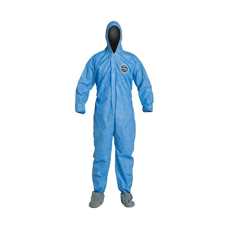 Dupont Coverall, Blue, S/M, PK25 PB122SBUSM002500