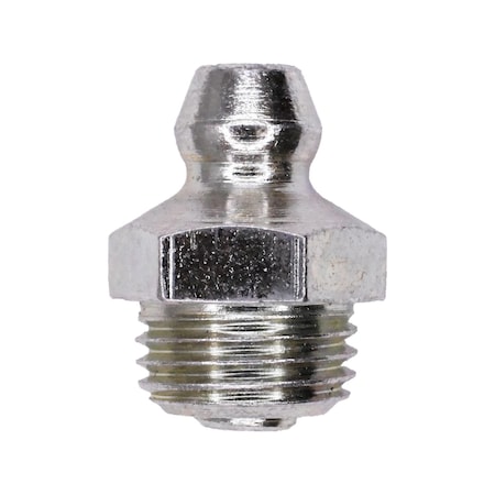 Auveco Grease Fitting 10mm-1.0 Straight (9301), 5PK 11100