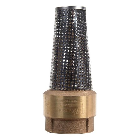 B & K B & K FV-8TLF 2 in. TLF Foot Valve Lead Free Brass B&5054
