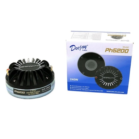Deejay Led 8-Ohm High Frequency Driver Bolt-on 2-in Throat PH5200