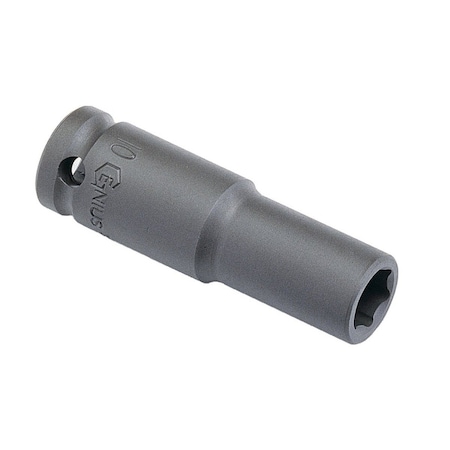 Genius Tools 3/8in Dr. 20mm Cr.-Mo Deep Impact Socket 346320