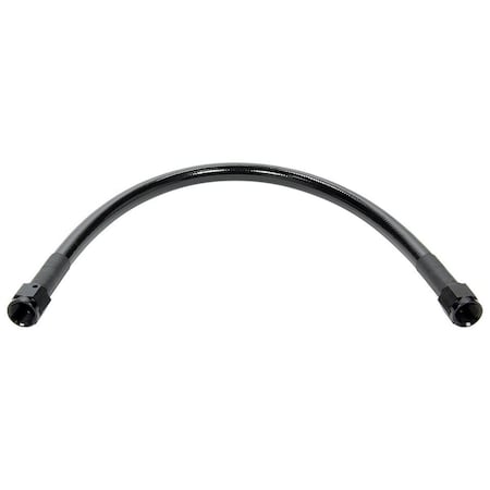 Powerhouse 48465-18 - 6 AN to - 6 AN Straight 18 in. Coated Braided Steel Lines Hose PO3617797