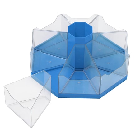 Junior Learning Classroom Caddie Octagonal Storage System, Blue JL726
