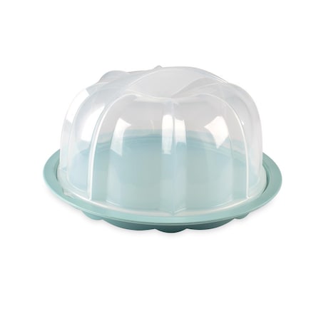 Nordic Ware 10.6 in. Blue Cake Keeper 50022