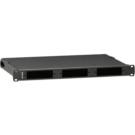 Leviton RACK-MT ENCLOSURE OPT-X 500I, EMPTY, ADD PLATES/MODS/TRAYS, 1U 5R1UL-F03