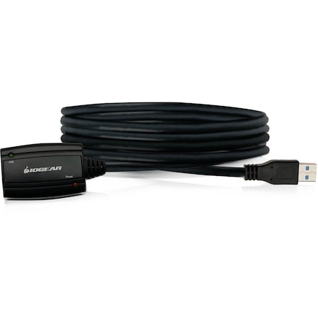 Iogear USB 3016 4ft AA Booster Extension Cable GUE305
