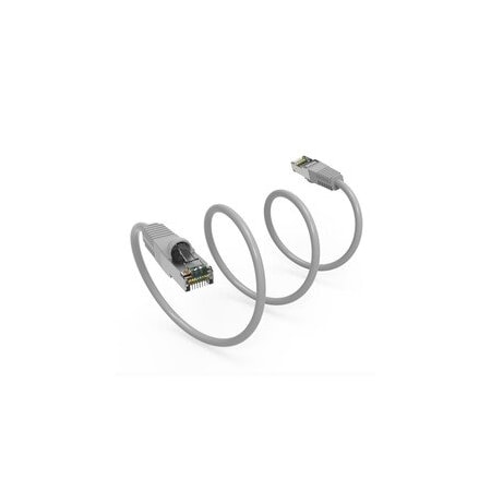 Cable Wholesale Shielded S/FTP Cat6 Ethernet Patch Cable, Snagless/Molded Boot, 26AWG, Gray, 20 foot 12X8-52120
