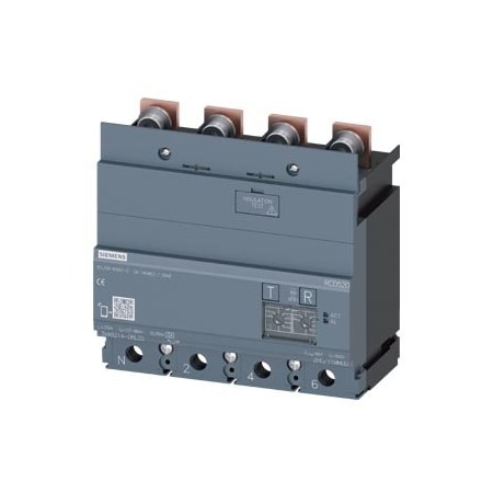 Siemens residual current device RCD520 basic RCD type A loadside mounted rated 3VA9214-0RL20
