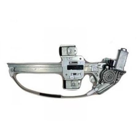 Geared2Golf Right Hand Rear Power Window Regulator with Motor for 2000-2005 Buick Lesabre GE2143161