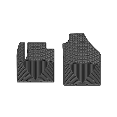 Weathertech Black, Front All Weather Floor Mats WTFB242000