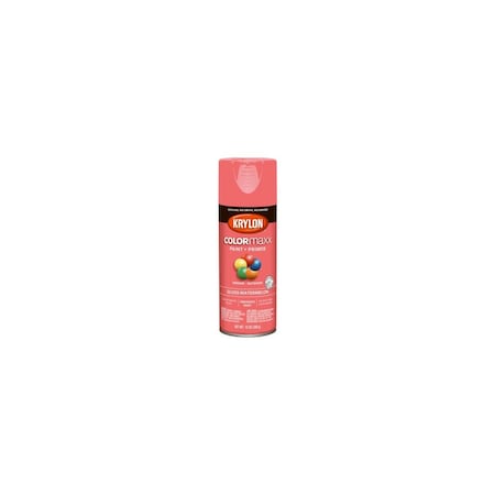 Krylon COLORmaxx Spray Paint, Gloss, Watermelon, 12 oz, Aerosol Can 5544