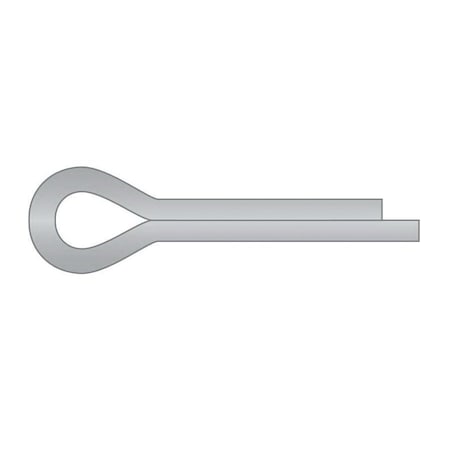 Huyett Cotter Pin, 300 Stainless Steel, 0.031 in Dia x 0.375 in Effective Length CPS-031-0375