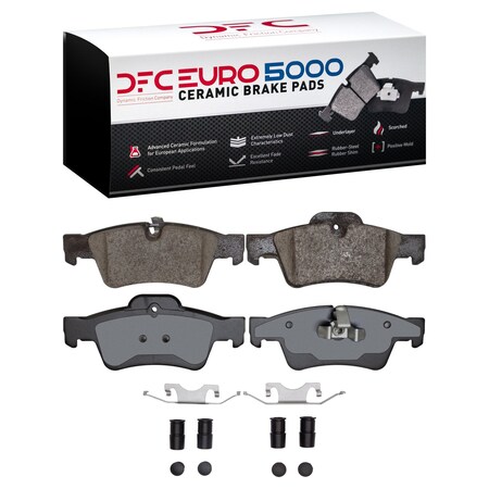 Dfc 5000 Euro Ceramic Disc Brake Pad Set,  1600-1122-01