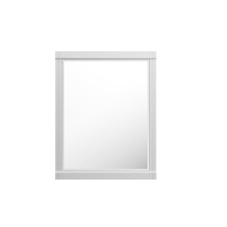James Martin Vanities Bellshire 30" Mirror, Bright  White 660-M30-BW