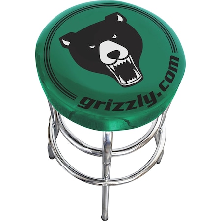 Grizzly Shop Stool - Green T32219