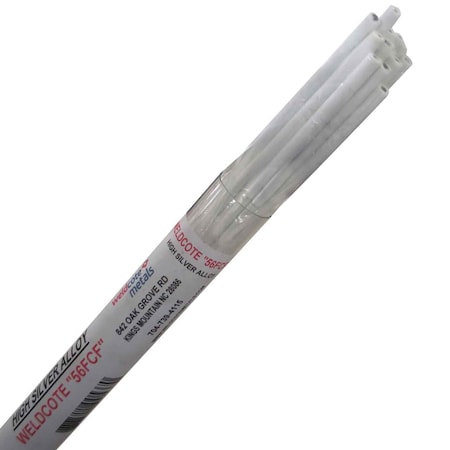 Weldcote 56% Bag-7 Flux-Coated 56FCF 3/32in x 18 4oz 56FCF332X18L4