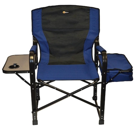 Tento Campait El Captain Director Chair with Cooler Bag - Blue TE358720