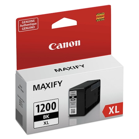 Canon Ink Cartridge, Pg1200Xl, Pgmnt, Black 9183B001