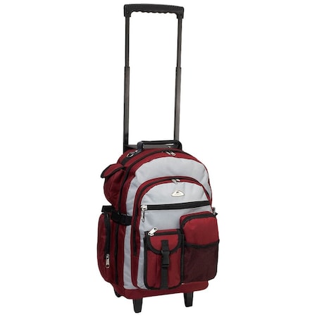 Everest Trading Everest 5045WH-BG 18.5 in. Deluxe Rolling Backpack 5045WH-BG