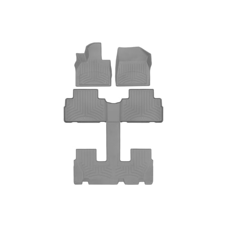 Weathertech Grey, Front and Rear and Rear FloorLiner HP 461578-1-2-3IM