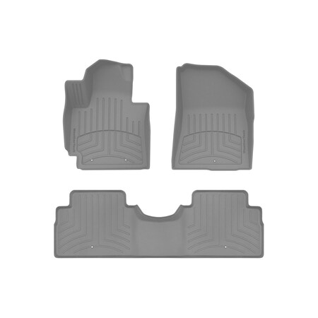 Weathertech Grey, Front and Rear FloorLiner HP 46601-1-2IM