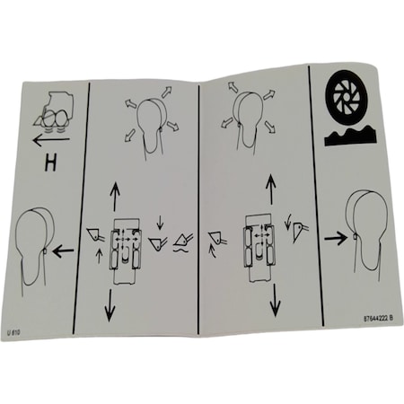 Cnh DECAL, CNH OEM 87644222 87644222