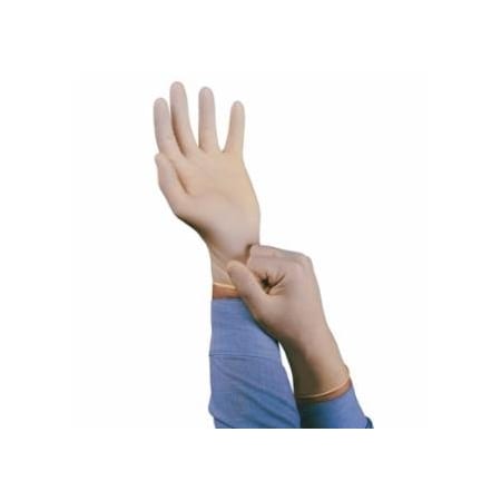 Touchntuff 69-318 Disposable Gloves, Powder Free, Natural Rubber Latex, 5 mil, Medium 012-69-318-M