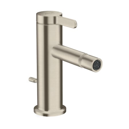 Axor One Single-Hole Bidet Faucet with Lever Handle in Brushed Nickel 48210821