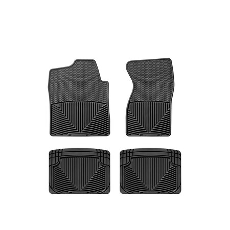 Weathertech Black, Front and Rear All Weather Floor Mats W26-W20