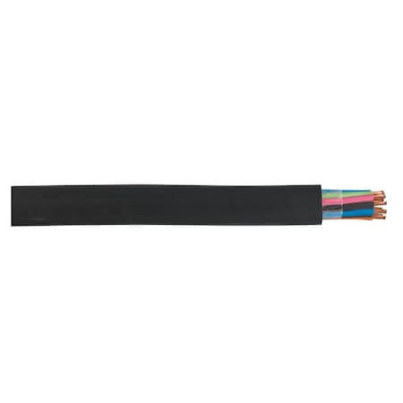 Prysmian UL SOOW Portable Cord, 14 AWG, 41 Strand, 6C, CPE, Black, Sold per FT 09406.41.01