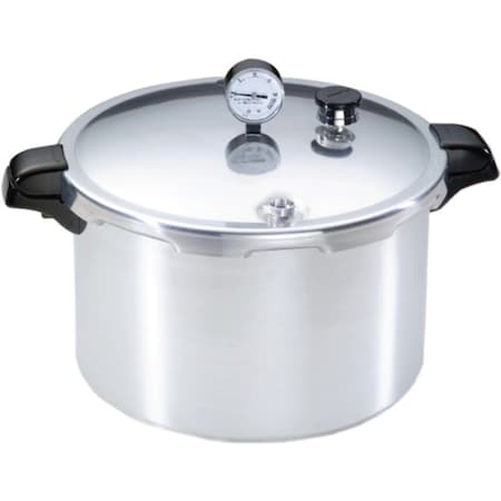 National Presto Presto Brushed Aluminum Pressure Cooker and Canner 16 qt 01755
