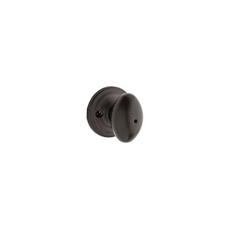 Kwikset Laurel Privacy Knob 730L-11P-6AL-RCS