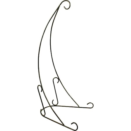 American Gardenworks 38'' H. Black Powder Coated Steel Plant Stand PS