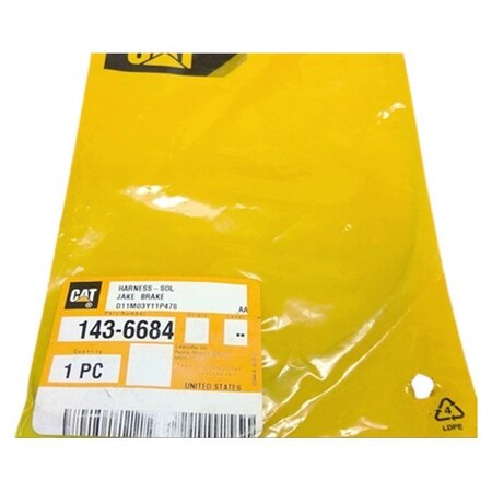 Caterpillar HARNESS SOL, CATERPILLAR OEM 1436684 1436684