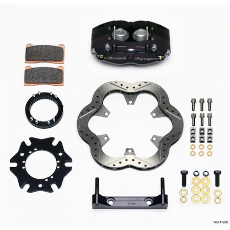 Wilwood Rear Inboard Sprint Kit with 10.5 in. Scalloped Rotor WIL140-11206